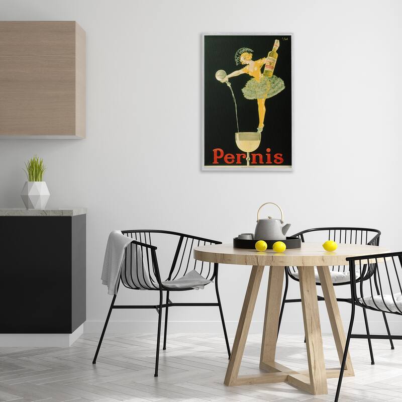 Stupell Vintage Pernis Wine Pour Framed Giclee Art Design By Marcus Jules