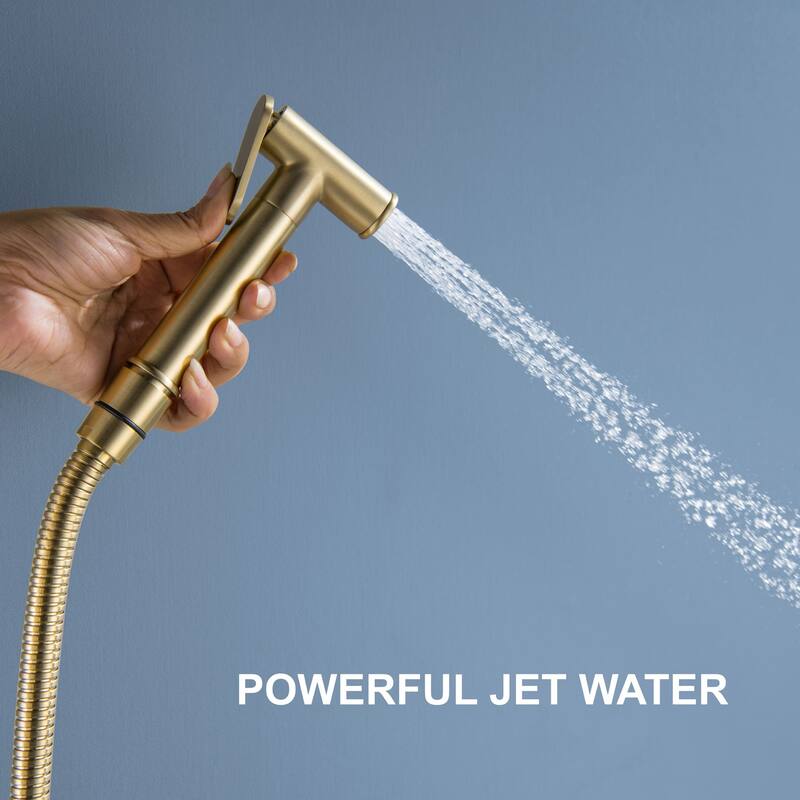 Handheld Bidet Sprayer Bidet Hand Held Sprayer for Toilet Shattaf Toilet Attachment With Mixer Valve