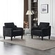 preview thumbnail 65 of 100, VINGLI Mid Century Modern Fabric Accent Chair