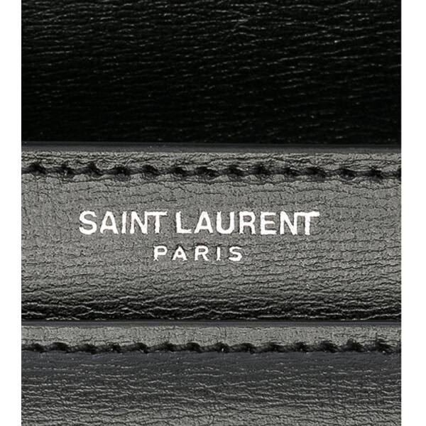 Shop Saint Laurent Ysl Women S Gray Monogram Sunset Cross
