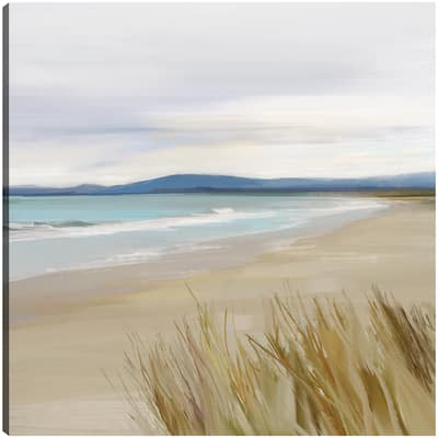 Layered Seaside By Studio Arts Canvas Art Print