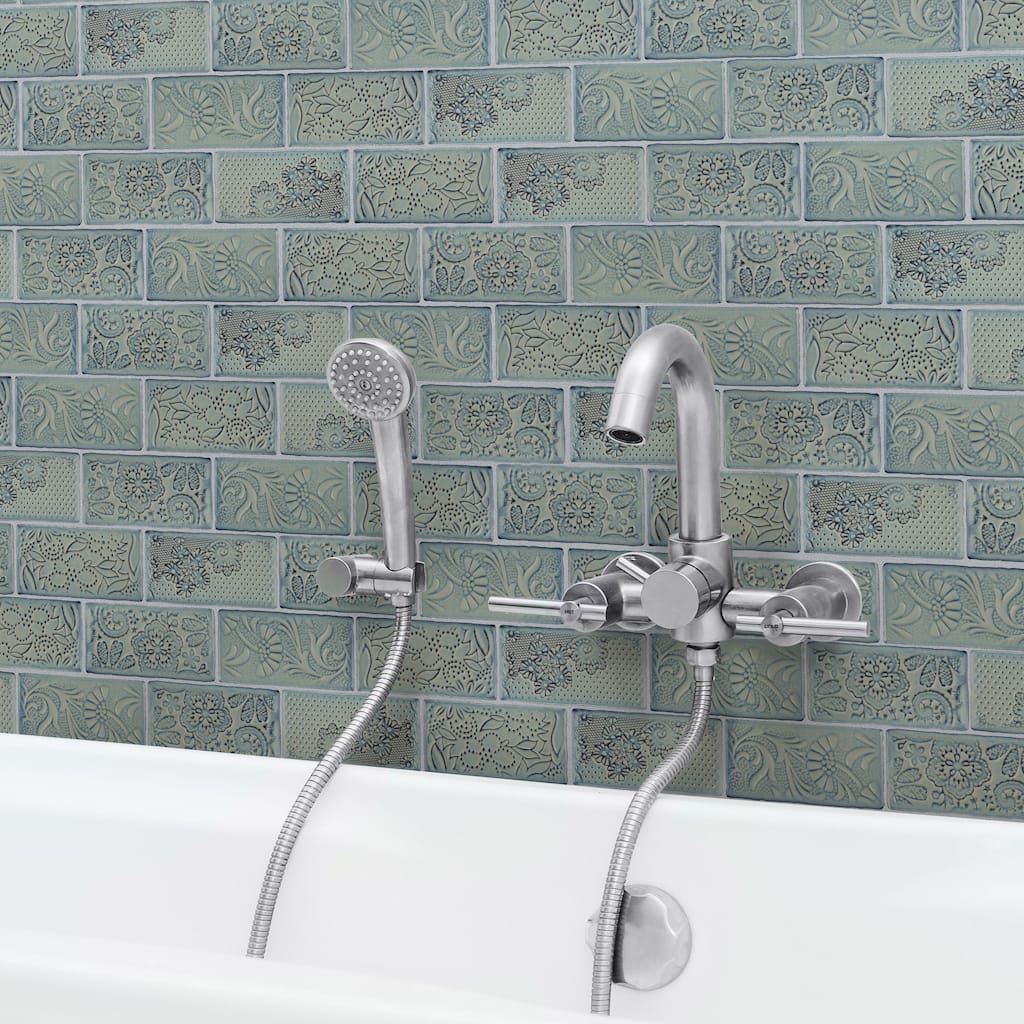 Merola Tile Antic Feelings Griggio 3" x 6" Ceramic Wall Tile