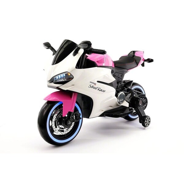 pink electric motorcycle