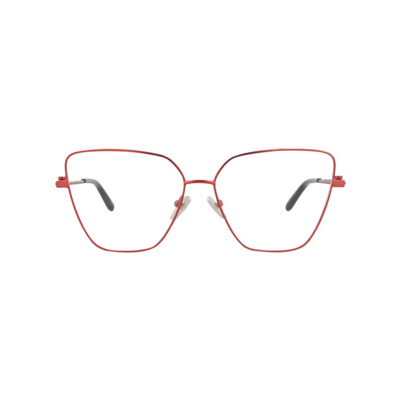 Balenciaga Cat Eye-Frame Metal Optical Frames - Red Red Transparent - Red