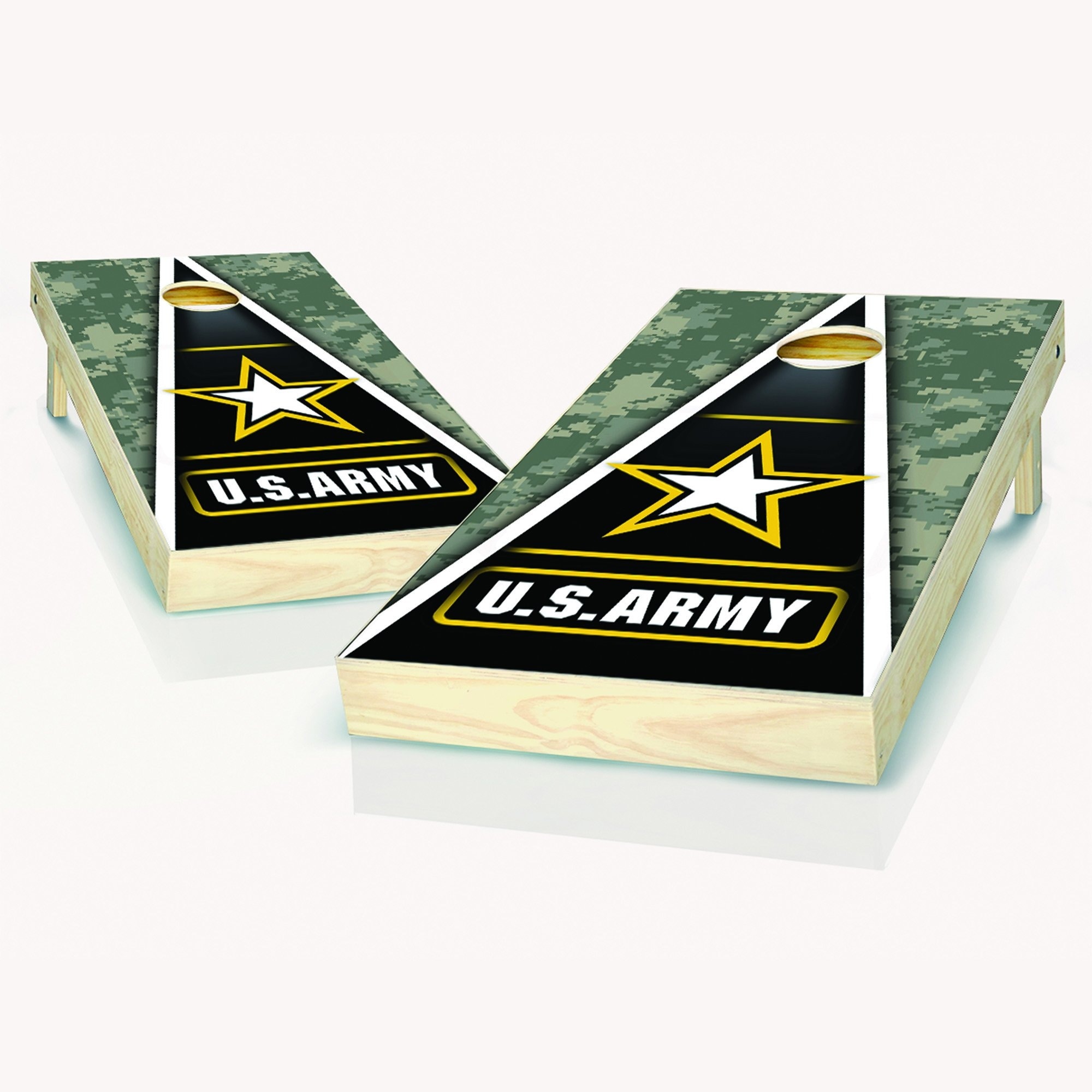 US Army Outdoor Cornhole Board Game Set