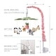 preview thumbnail 2 of 3, The Peanutshell Wildest Dreams Pink Musical Crib Mobile for Baby Girls