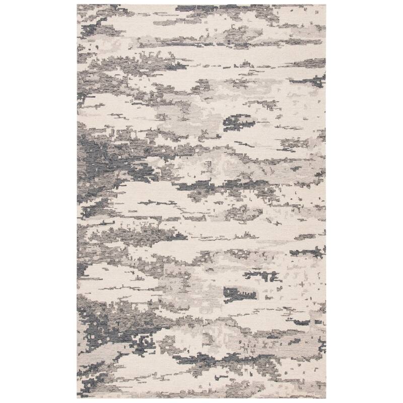 SAFAVIEH Handmade Abstract Kotoko Contemporary Wool Rug