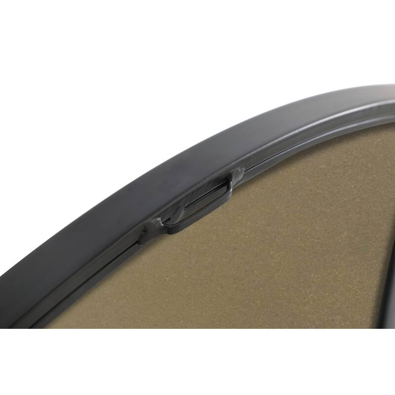 Strick & Bolton Prine 32-inch Metal Frame Round Mirror
