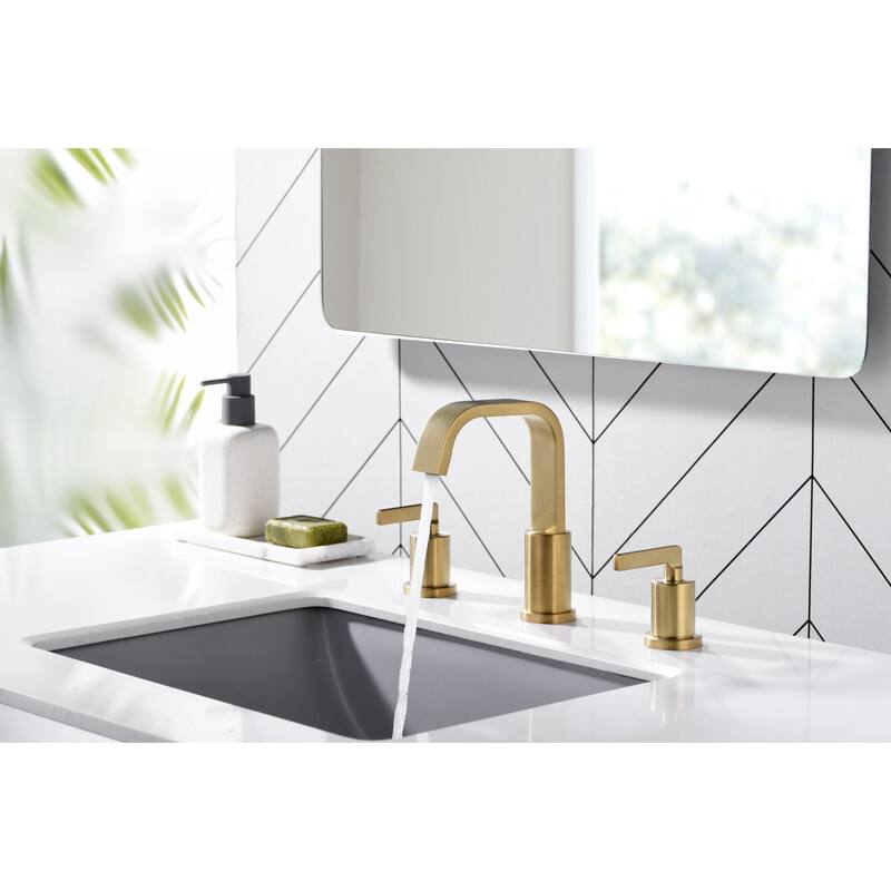 Ultra Faucets Ardua Collection Two-Handle Widespread Lavatory Faucet