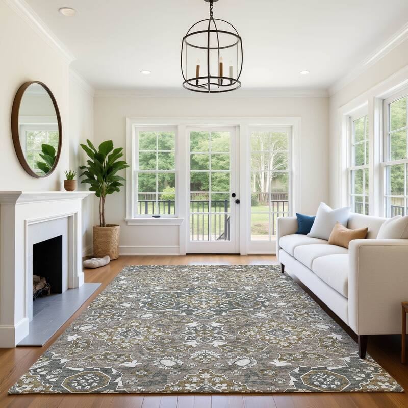 Premium Washable Super Soft Classic Traditional Mayfield Rug