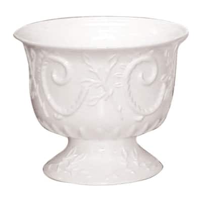 White Revere Planter