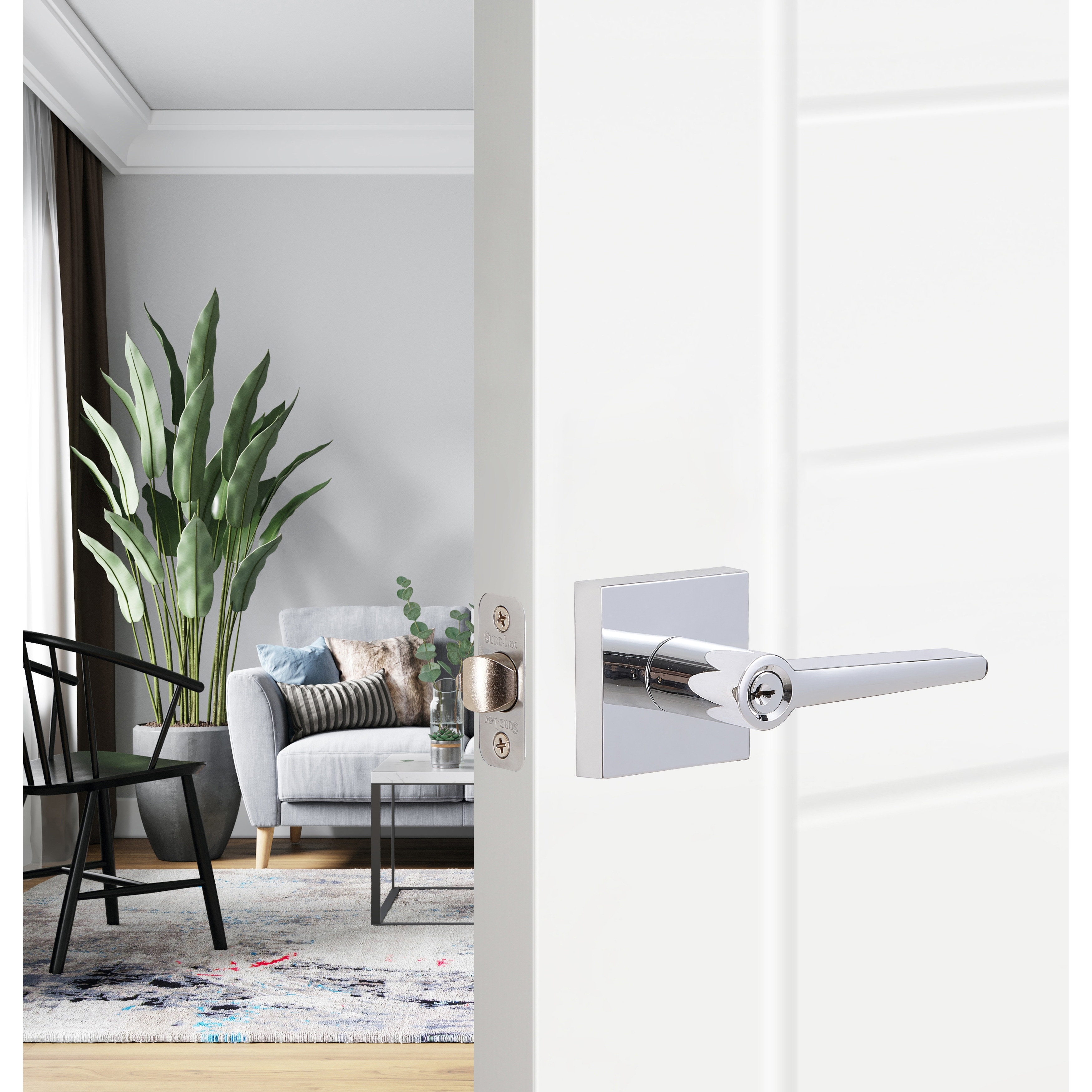 Basel-Square Lever - Overstock - 14491048