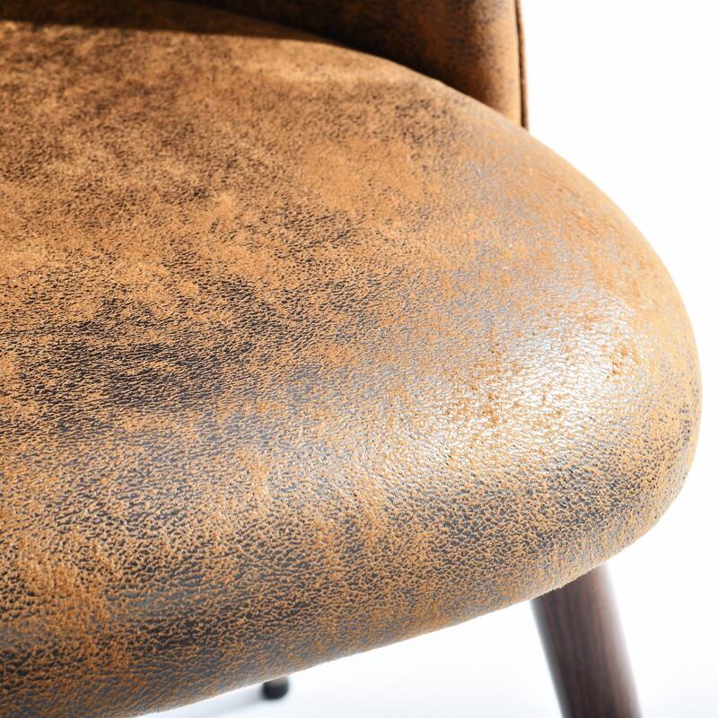 Homy Casa Modern Upholstered Dining Chair with Comfortable Backrest