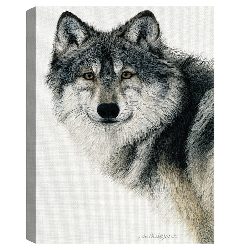 Silent Watch by Jan Henderson Canvas Art Print