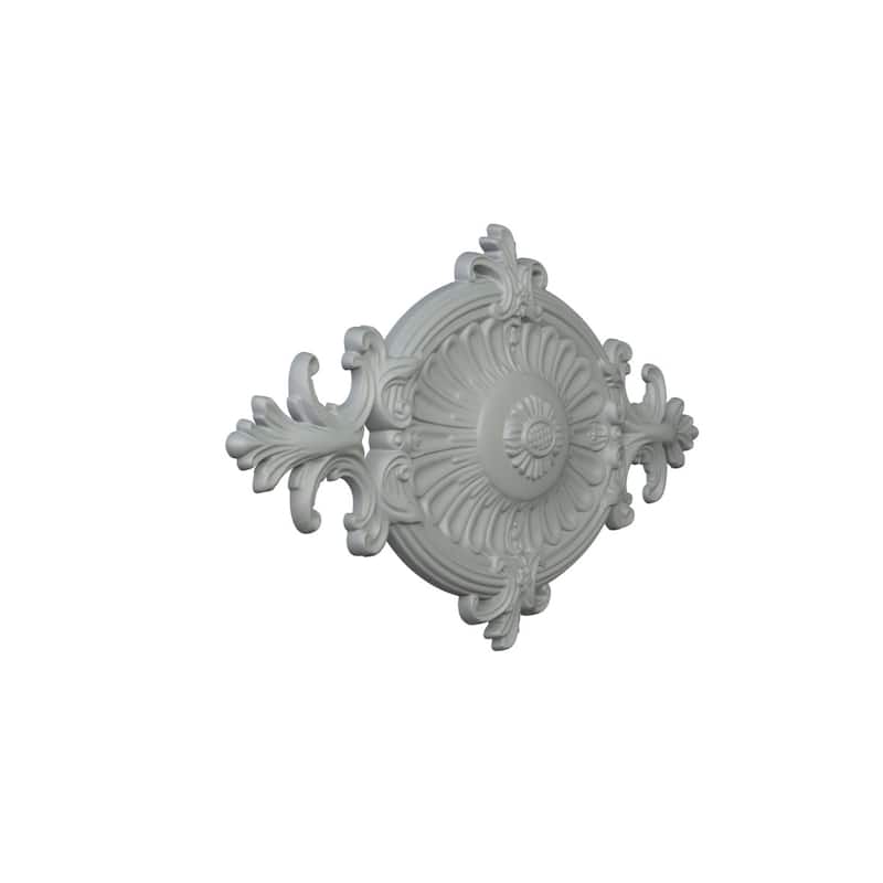 44 1/4"H x 22 3/8"W x 2 3/8"P Roshan Ceiling Medallion - 44 1/4"H x 22 3/8"W x 2 3/8"P