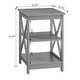 preview thumbnail 35 of 80, Convenience Concepts Oxford End Table with Shelves