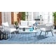 preview thumbnail 3 of 28, SAFAVIEH Outdoor Torsla 4-Piece Rope Patio Set