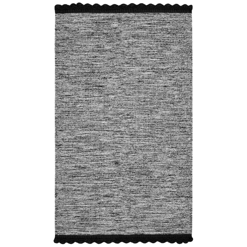 SAFAVIEH, Handmade Flatweave Montauk Gracieuse Casual Cotton Rug