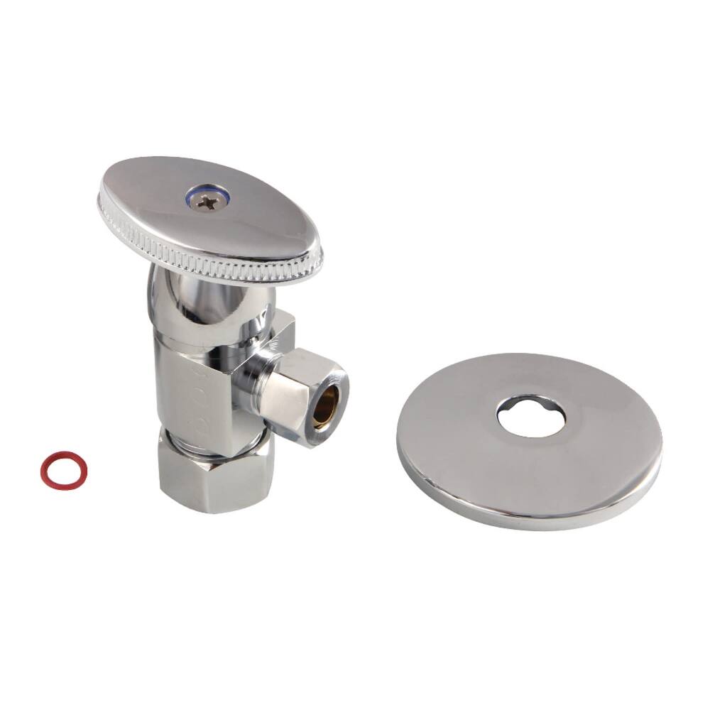 Kingston Brass 2-13/16" High Brass Angle Stop Valve