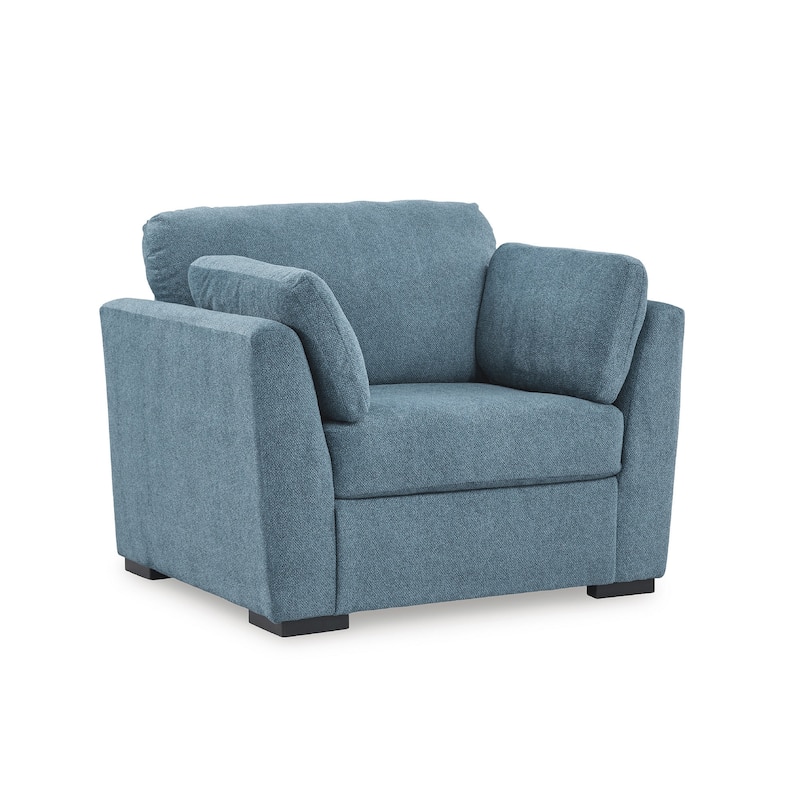 Signature Design by Ashley Keerwick Blue Oversized Chair - 48" W x 41" D x 39" H