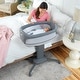 preview thumbnail 14 of 20, Chicco Close to You 3-in-1 Bedside Bassinet, Dove