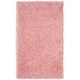 preview thumbnail 49 of 69, SAFAVIEH Polar Shag Bibi Glam Solid 3-inch Extra Thick Rug 2' x 3' - Light Pink