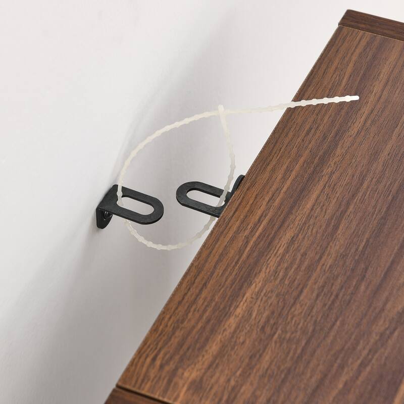 Roomfitters 8-Tier Tall Narrow Bookcase with Adjustable Shelves, Slim Storage Tower for Books, CDs, DVDs, and Décor