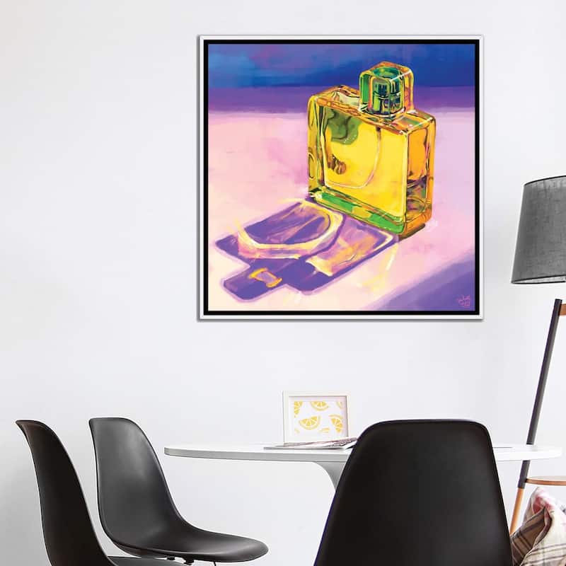iCanvas "Iridescent Scent" by Very Berry Framed