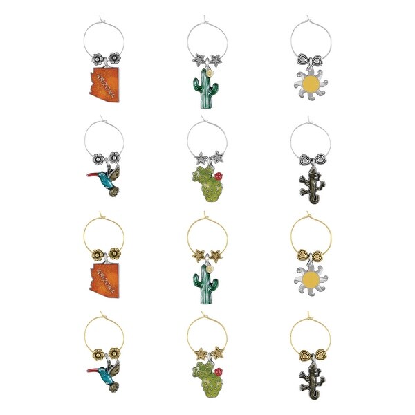 Wine glass charms bed bath and beyond outlet