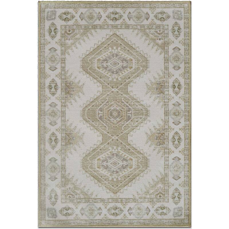 HomeRoots Southwestern Modern, Contemporary Rectangle Area Rug