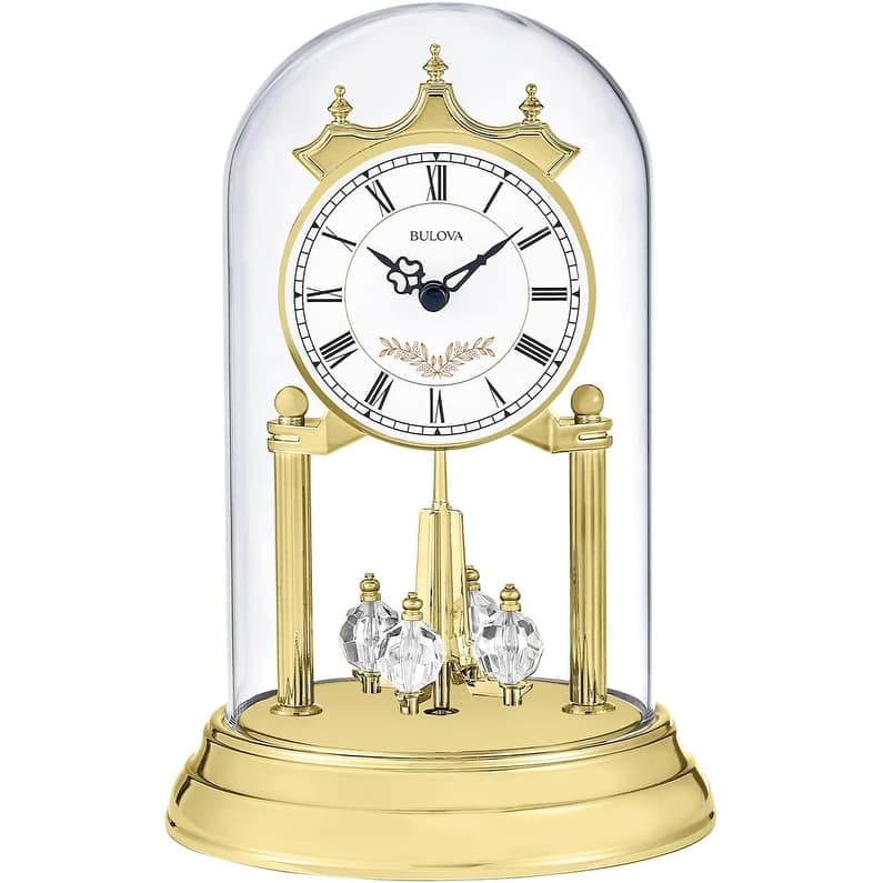 Bulova B8821 Heather Anniversary Clock