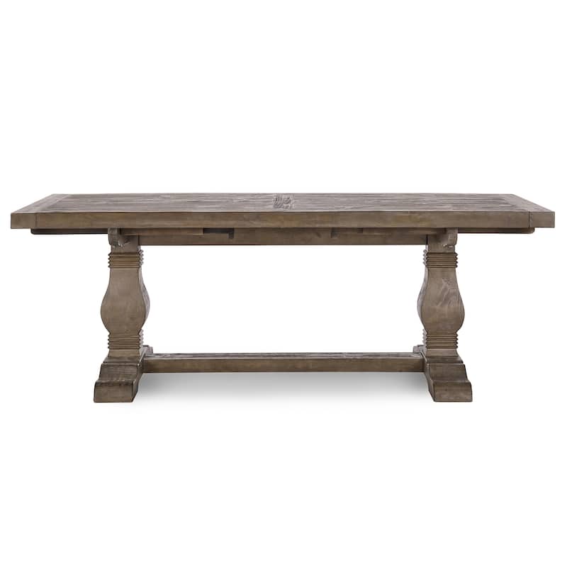 Kasey Reclaimed Pine Extension 84"-114" Dining Table by Kosas Home