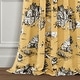 preview thumbnail 15 of 13, Lush Decor French Country Toile Room Darkening Window Curtain Panel Pair