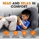 preview thumbnail 31 of 69, Cheer Collection Kids Size Reading and Backrest Pillow with Armrest
