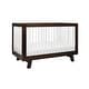 preview thumbnail 38 of 48, Babyletto Hudson 3-in-1 Convertible Crib w/ Toddler Bed Conversion Kit Espresso/White