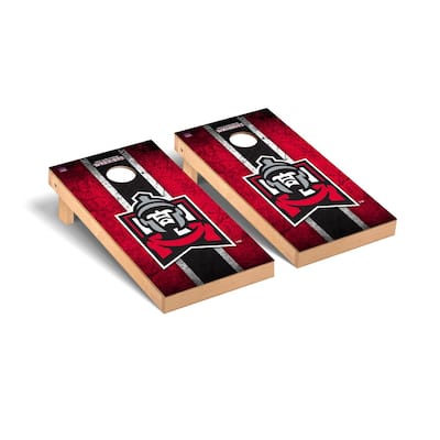 East Stroudsburg Warriors Vintage Cornhole Board Set