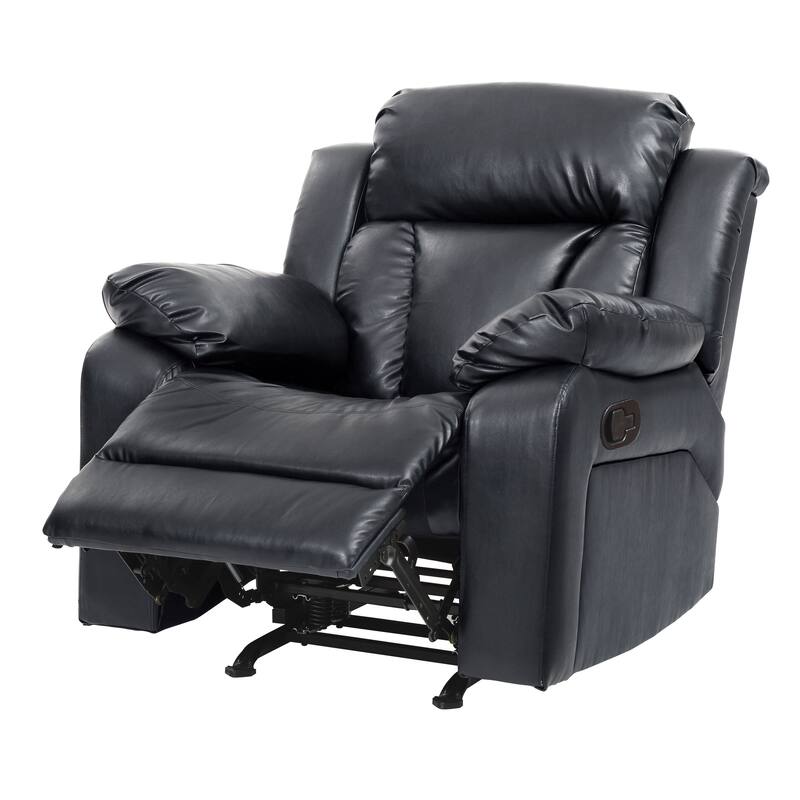 Copper Grove Sorgenfri Faux Leather Rocker Recliner Chair