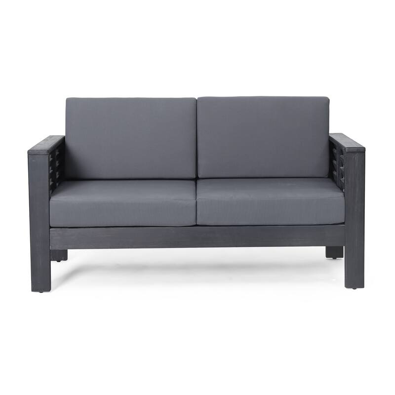 Loveseat and Coffee Table Set with Cushions