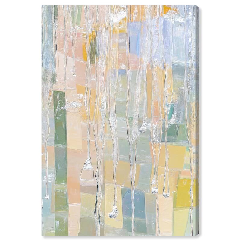 Vertical Drips Canvas by Art Remedy, Gallery Wrapped - 20" x 30"