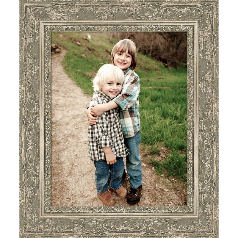 Filigree Picture Frame, Photo Frame - 11x14 - Filigree Silver