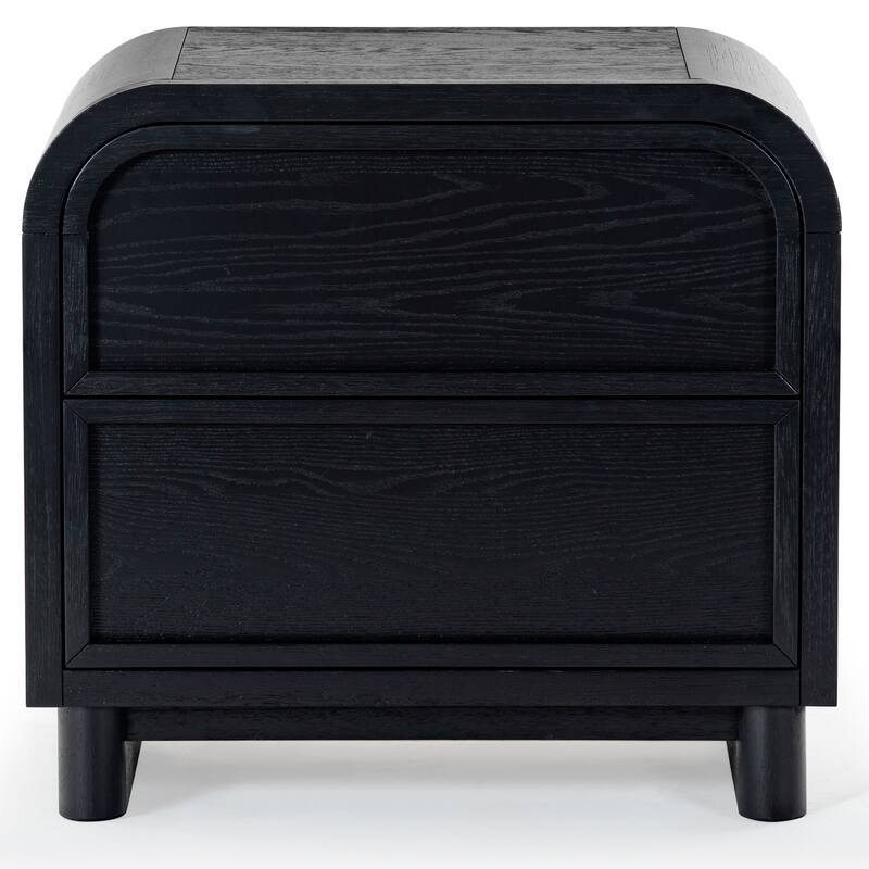 SAFAVIEH Couture Dinah 2 Drawer Wood Nightstand