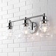 preview thumbnail 56 of 67, Modernist Vintage Metal/Glass Industrial Rustic LED Vanity, by JONATHAN Y
