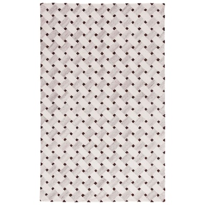 SAFAVIEH Handmade Genre Sakura Mid-Century Modern Wool Rug