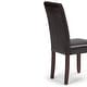 preview thumbnail 7 of 111, WYNDENHALL Normandy Transitional Parson Dining Chair (Set of 2) - 18.1"w x 18.5" d x 39.4" h
