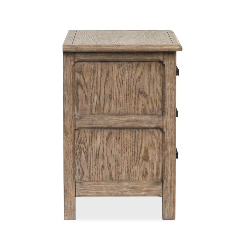 Magnussen Home Claremont Smokey Taupe Drawer Nightstand