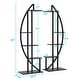 preview thumbnail 9 of 19, 5-tier Patio Flower Rack Plant Stands (Set of 2)
