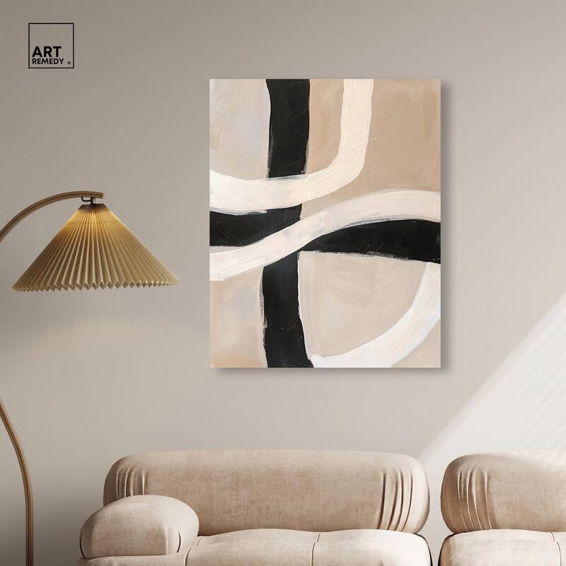 Subline Strokes II Canvas by Art Remedy, Gallery Wrapped