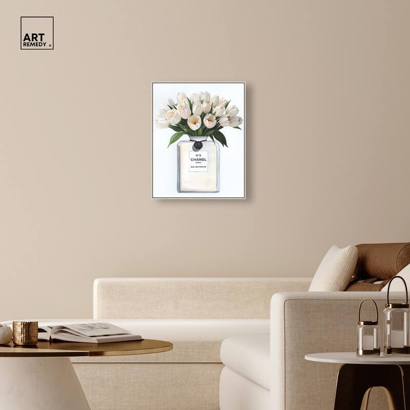 Doll Memories - Floral Happiness Canvas by Art Remedy
