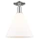 Option Polished Nickel / Matte White