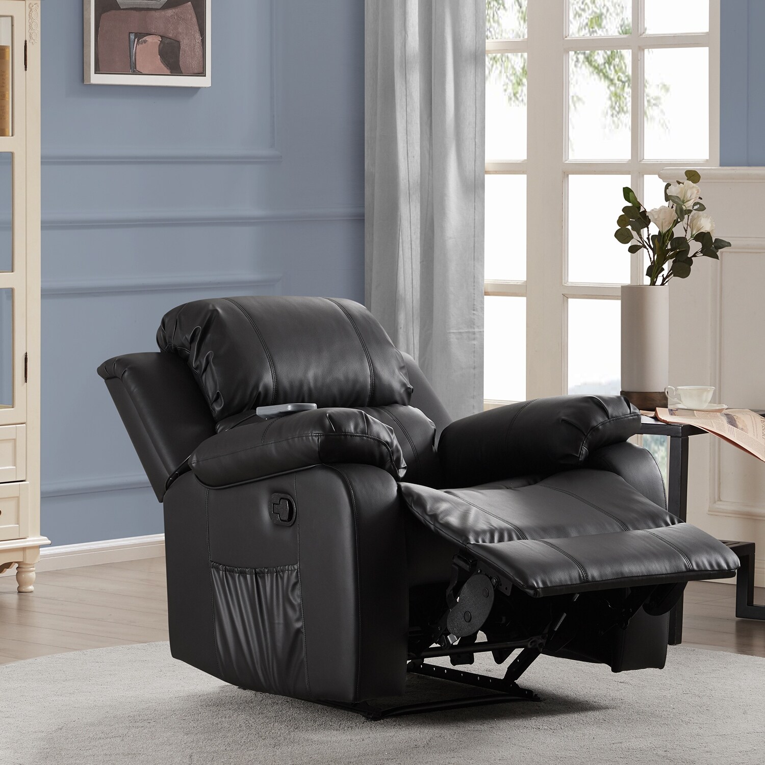 Heated massage recliner sofa store